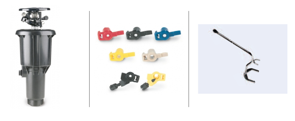 Versenkregner, Düsen, Zubehör Typ MAXI - PAW