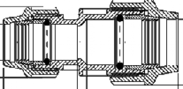 Preview: PP 32 x 25 Kupplung reduziert