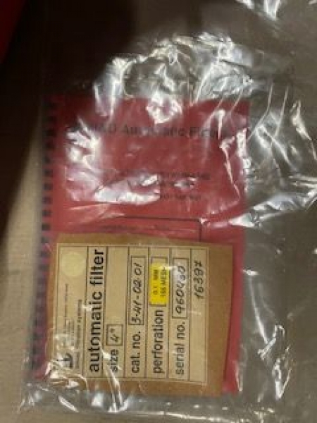 Rückspülfilter /Feinfilter