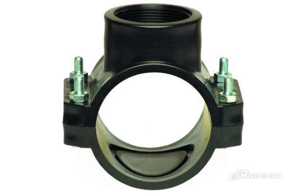 PP 75 x 2" Anbohrschelle ohne Verstärkung IG