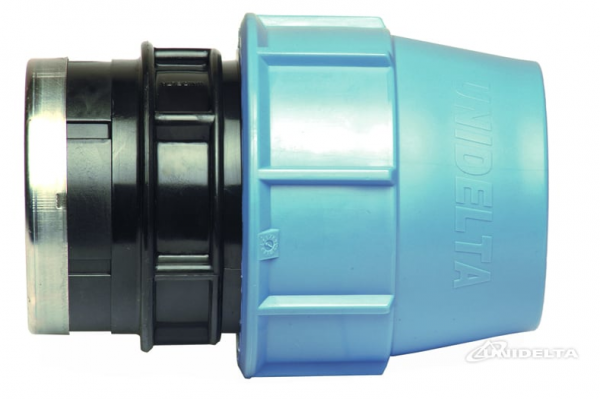 PP 40 x 1 ¼" Anschlussverschraubung mit Innengewinde