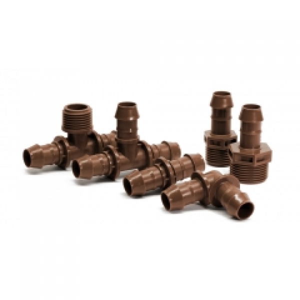 Winkelverbinder-Steckkupplung 17 mm für XF DRIPLINE